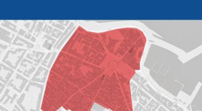 foto della mappa zona parcheggi