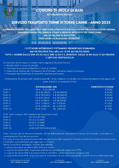 Manifesto Terme 2025