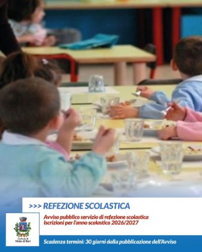 Immagine refezione scolastica